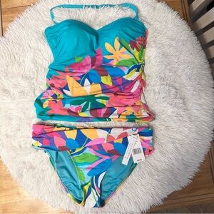 Bleu Rod Beattie Multicolor Swimsuit